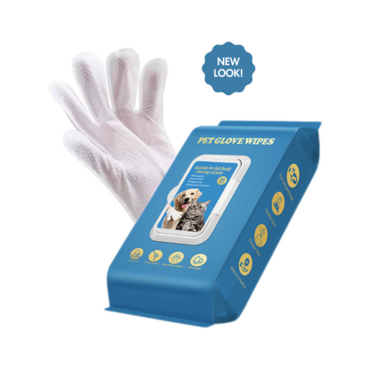 BFF PETS Deodorizing Cat & Dog Glove Wipes